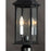 Maxim Lighting Vicksburg 2-Light Outdoor Post Mount, Black