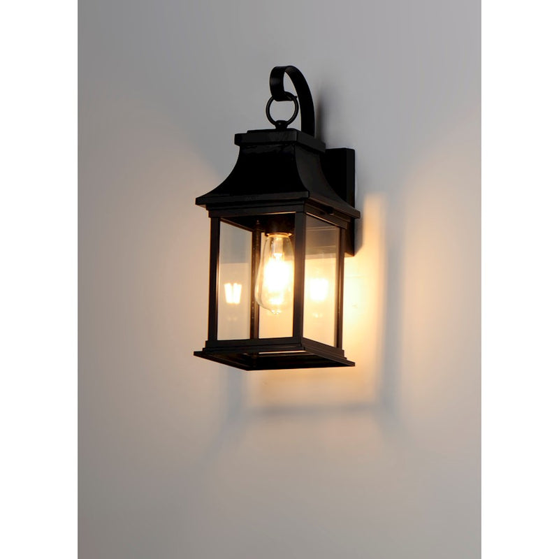 Maxim Lighting Vicksburg 1-Light Small Outdoor Wall Sconce, Black