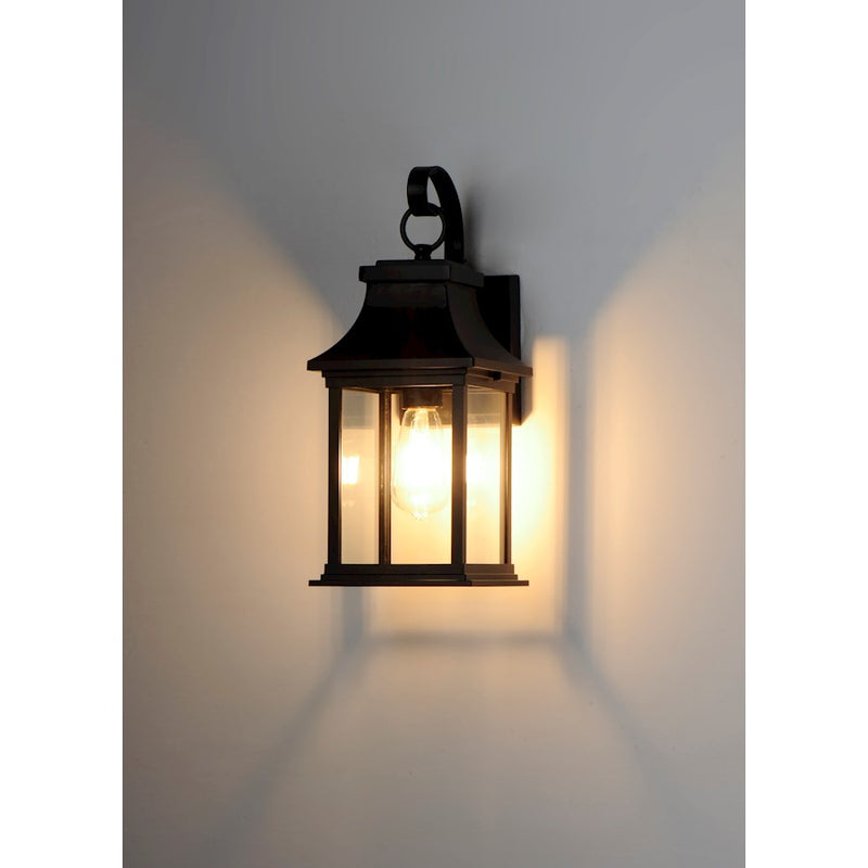 Maxim Lighting Vicksburg 1-Light Small Outdoor Wall Sconce, Black