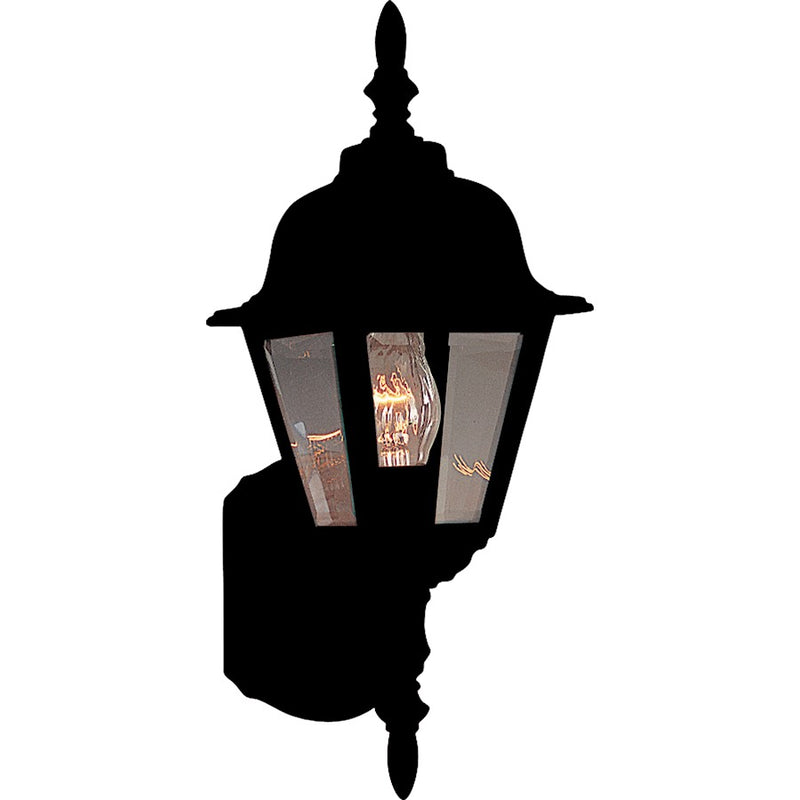 Maxim Builder Cast 1-Light Outdoor Wall Mount Black