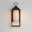 Maxim Lighting Aldous 1 Light Outdoor Wall Sconce, Black/Satin White