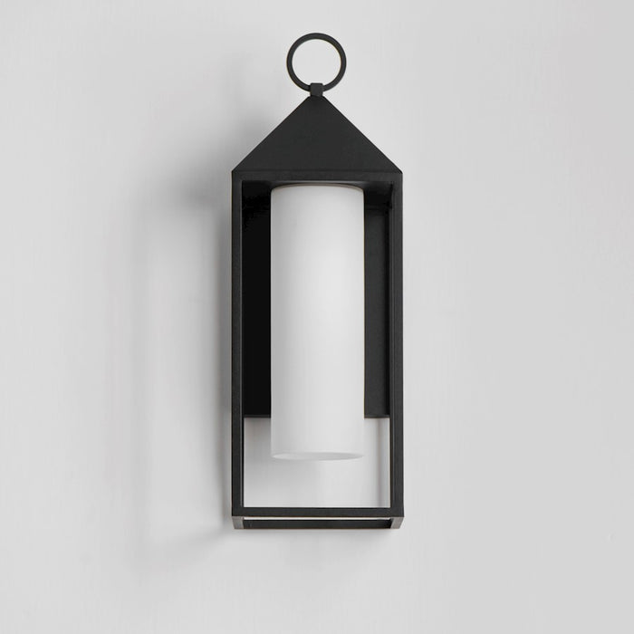 Maxim Lighting Aldous 1 Light Large Outdoor Wall Sconce, Black/White