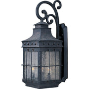 Maxim Nantucket 3-Light Outdoor Wall Lantern Country Forge