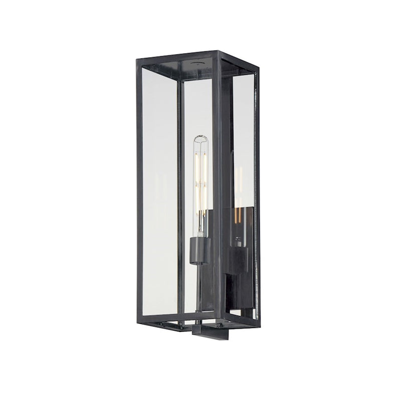 Maxim Catalina 1 Light Outdoor Wall Mount, Dark Bronze/Clear