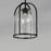 Maxim Lighting Foundry 1 Light Pendant, Black/Seedy