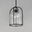 Maxim Lighting Foundry 1 Light Pendant, Black/Seedy