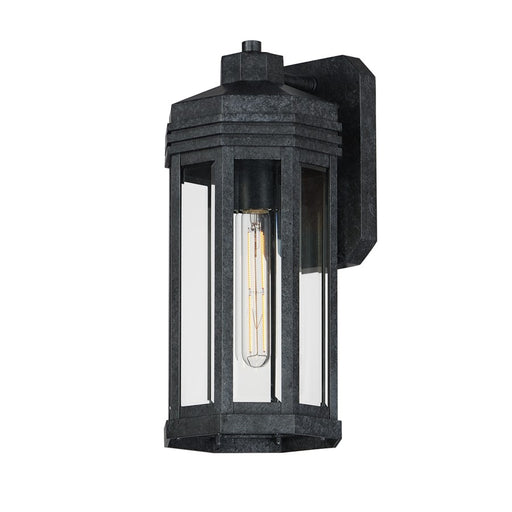 Maxim Lighting Wright 1Lt 16" Outdoor Wall, Black Patina/Clear - 30222CLBKP