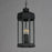 Maxim Lighting Wright 3 Light Outdoor Pendant, Black Patina/Clear
