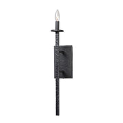 Maxim Lighting Anvil 1-Light Wall Scone, Natural Iron