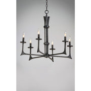 Maxim Lighting Anvil 6-Light Chandelier, Natural Iron