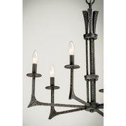 Maxim Lighting Anvil 6-Light Chandelier, Natural Iron
