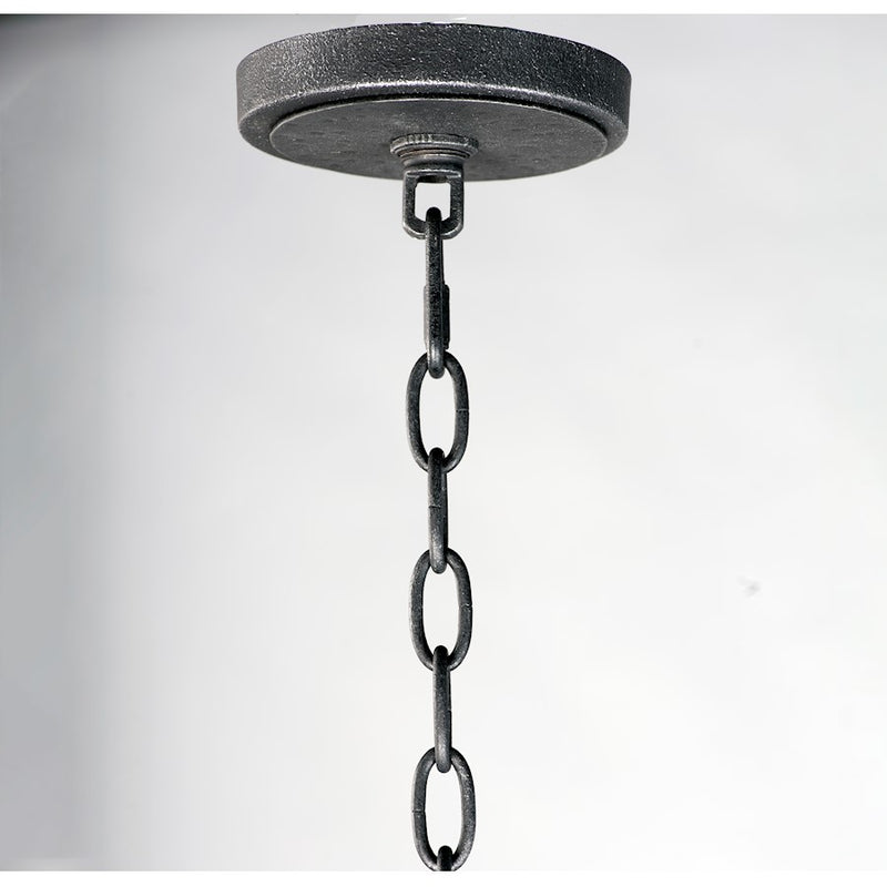 Maxim Lighting Anvil 6-Light Chandelier, Natural Iron