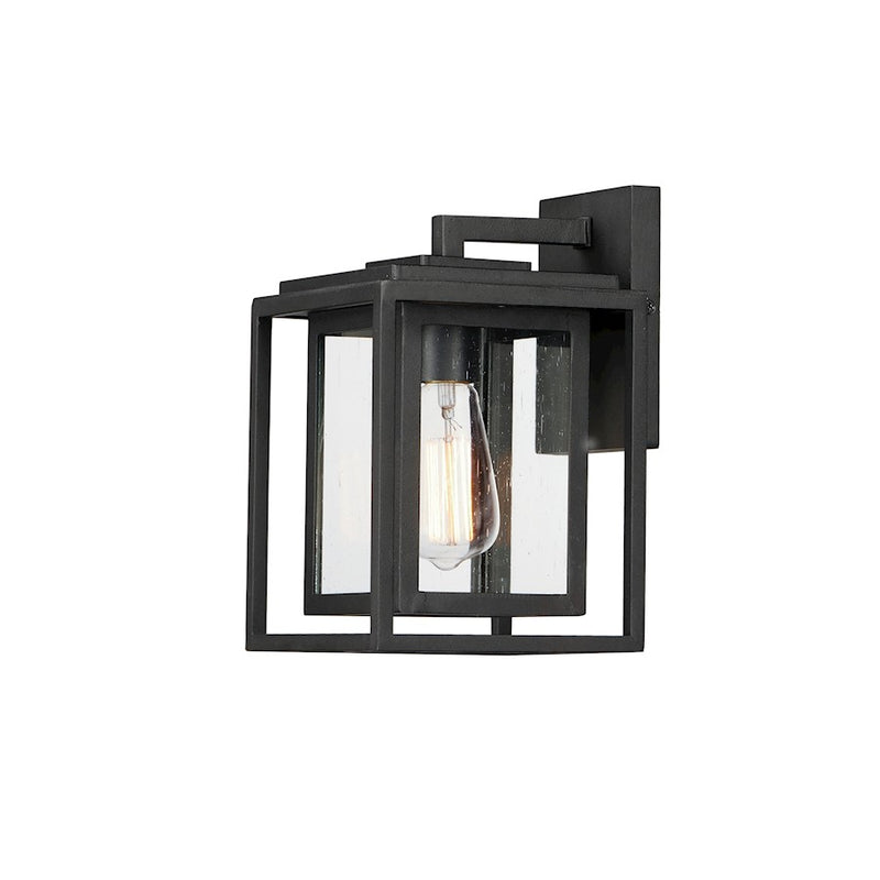 Maxim Lighting 3032 Cabana 1 Light Outdoor Sconce, Black/Seedy