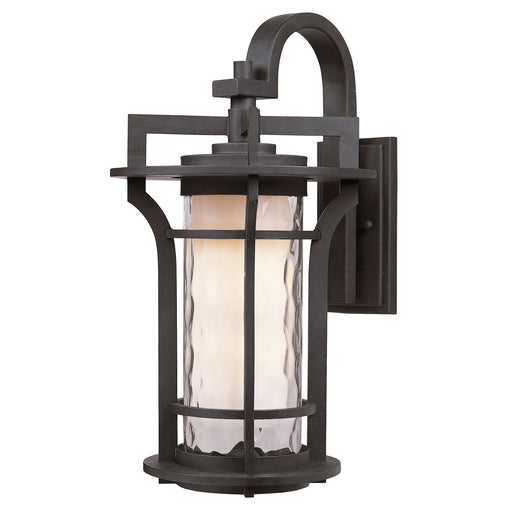 Maxim Lighting Oakville 1-Light Outdoor Wall Lantern in Black Oxide