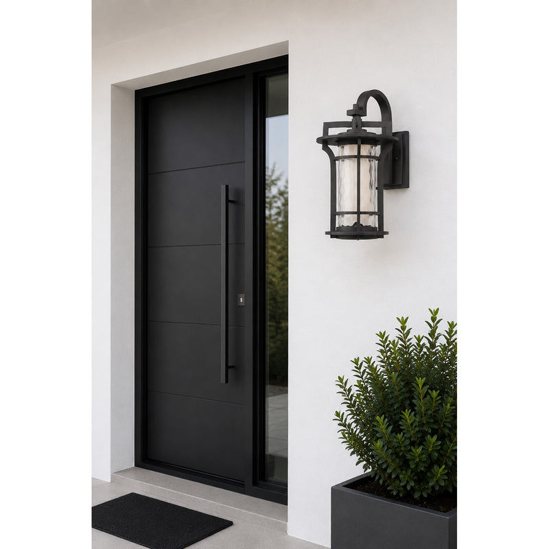 Maxim Lighting Oakville 1-Light Outdoor Wall Lantern in Black Oxide