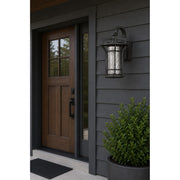 Maxim Lighting Oakville 1-Light Outdoor Wall Lantern in Black Oxide