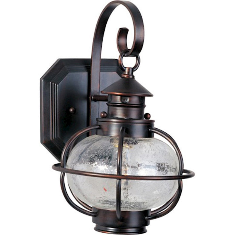 Maxim Portsmouth 1-Light Outdoor Wall Lantern Rubbed Bronze -30502CDOI