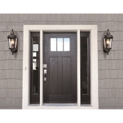 Maxim Lighting Sentry 1-Light Small Outdoor Wall Sconce, Black