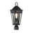 Maxim Lighting Oxford Outdoor 1 Light Post, Black/Clear - 30590CLBK