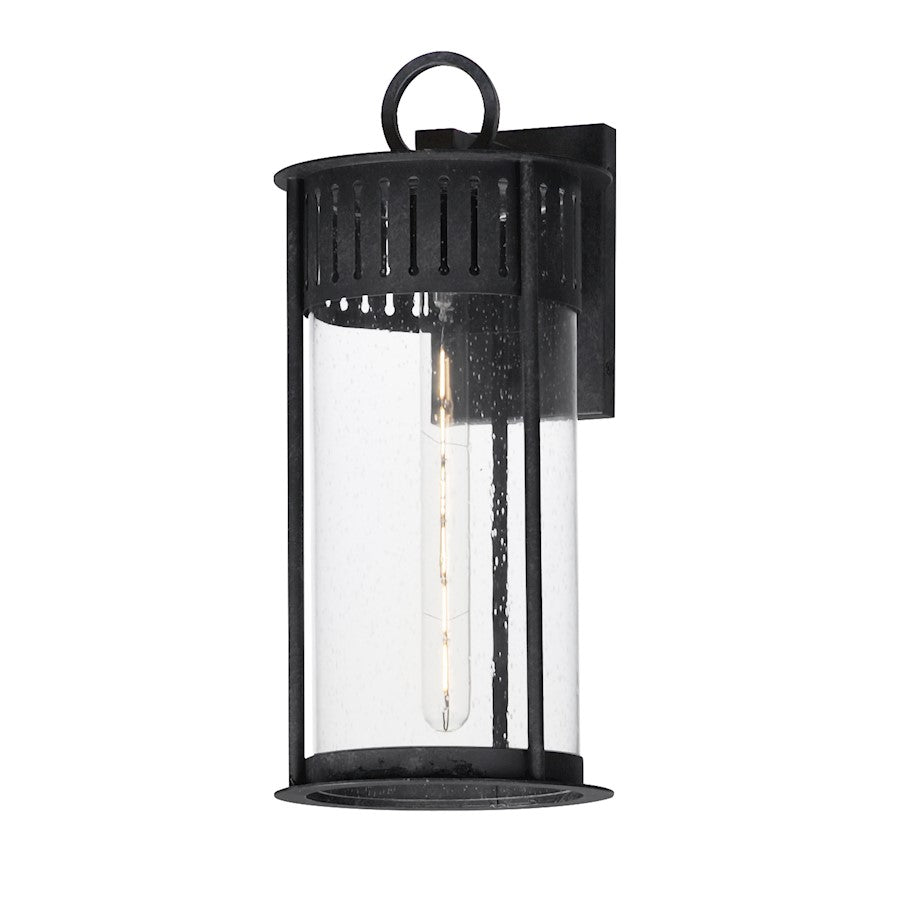 Maxim Lighting Windsor 1Lt Large Outdoor Sconce, Black Patina/Seedy - 30633CDBKP