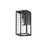 Maxim Lighting Magnus 1 Light Outdoor Wall Mount, Black/Clear - 30692CLBK