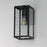 Maxim Lighting Magnus 1 Light Outdoor Wall Mount, Black/Clear