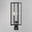 Maxim Lighting Magnus 2 Light Outdoor Pole/Post Mount, Black/Clear