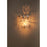 Maxim Lighting Glacier 3-Light Wall Sconce, White/Polished Chrome