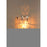 Maxim Lighting Glacier 3-Light Wall Sconce, White/Polished Chrome