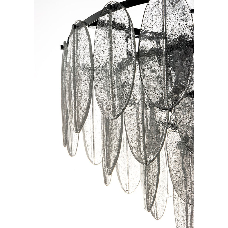 Maxim Lighting Glacier 9-Light Chandelier in White/Polished Chrome