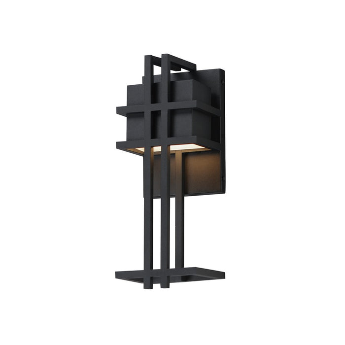 Maxim Lighting Prairie 1 Light 13" Wall Sconce, Black - 30772BK