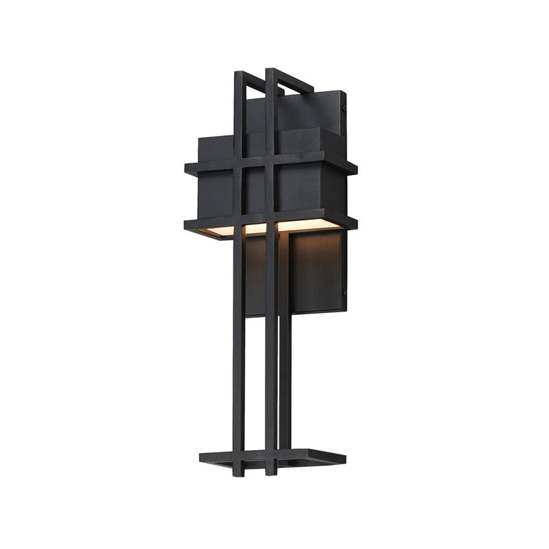 Maxim Lighting Prairie 1 Light 17" Wall Sconce, Black