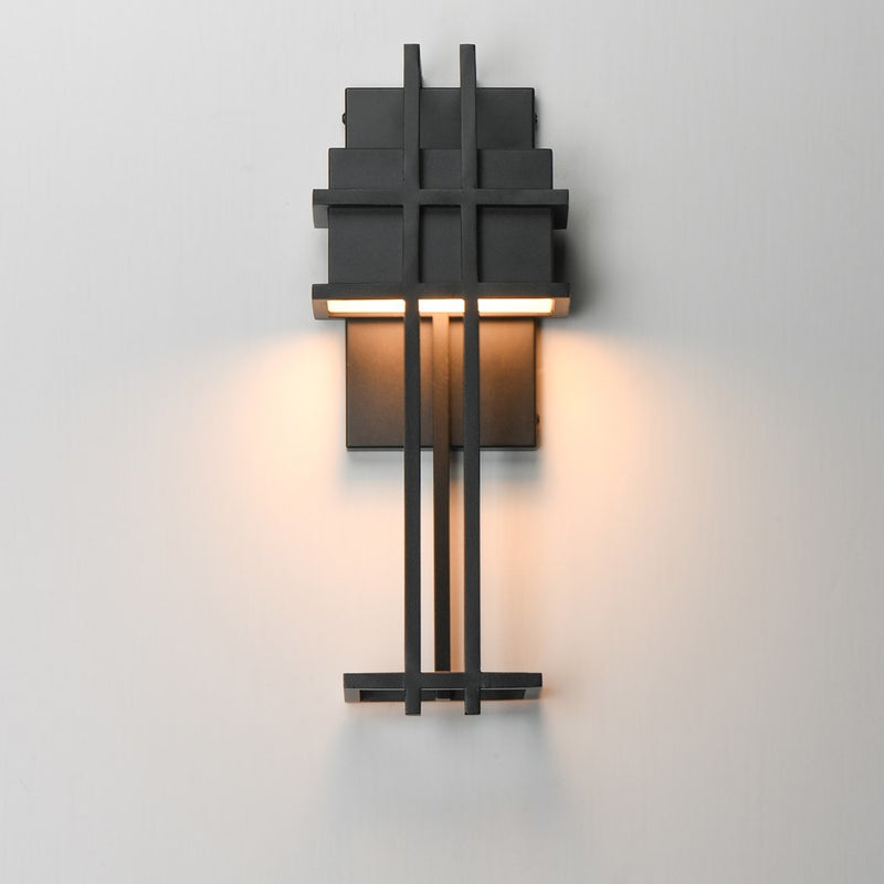 Maxim Lighting Prairie 1 Light 17" Wall Sconce, Black