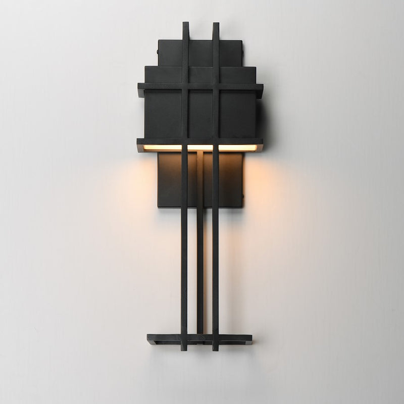 Maxim Lighting Prairie 1 Light 21" Wall Sconce, Black