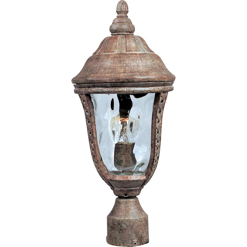 Maxim Whittier Cast 1-Light Outdoor Post Lantern Earth Tone