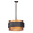 Maxim Lighting Caspian Pendant, Oil Rubbed Bronze/Antique Brass