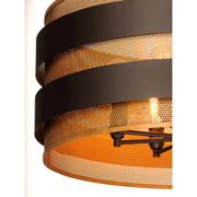 Maxim Lighting Caspian 8-Light Pendant, Oil Rubbed Bronze/Brass