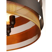Maxim Lighting Caspian 8-Light Pendant, Oil Rubbed Bronze/Brass