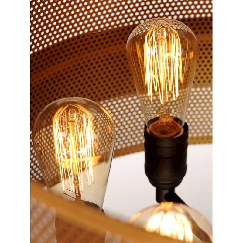 Maxim Lighting Caspian 8-Light Pendant, Oil Rubbed Bronze/Brass