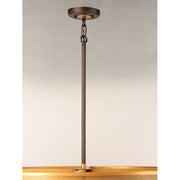 Maxim Lighting Caspian 8-Light Pendant, Oil Rubbed Bronze/Brass