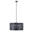 Maxim Lighting Hatcher 4 Light 24" Pendant, Black