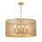 Maxim Lighting Hatcher 4 Light 24" Pendant, Gold - 31224GLD