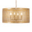 Maxim Lighting Hatcher 4 Light 24" Pendant, Gold