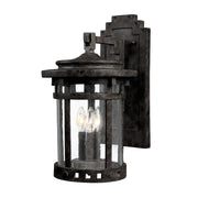 Maxim Santa Barbara Cast 3-Light Outdoor Wall Lantern Sienna -3135CDSE