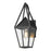 Maxim Lighting Bavaria 1 Light Small Outdoor Wall Sconce, Black/Clear - 3162CLBK