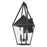 Maxim Lighting Bavaria Large 2 Light Outdoor Wall Sconce, Black/Clear - 3166CLBK