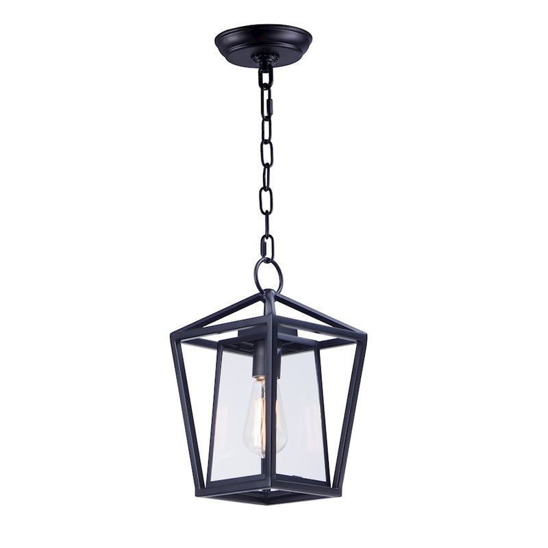 Maxim Lighting Artisan-Outdoor Hanging Lantern, Black