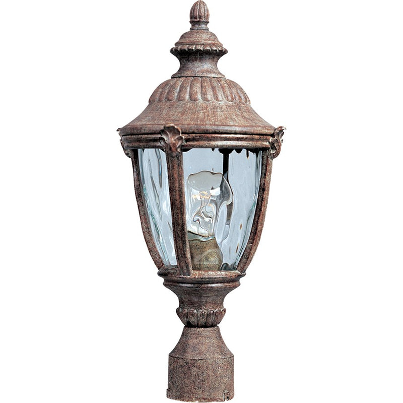 Maxim Morrow Bay Cast 1-Light Outdoor Post Lantern Earth Tone-3180WGET
