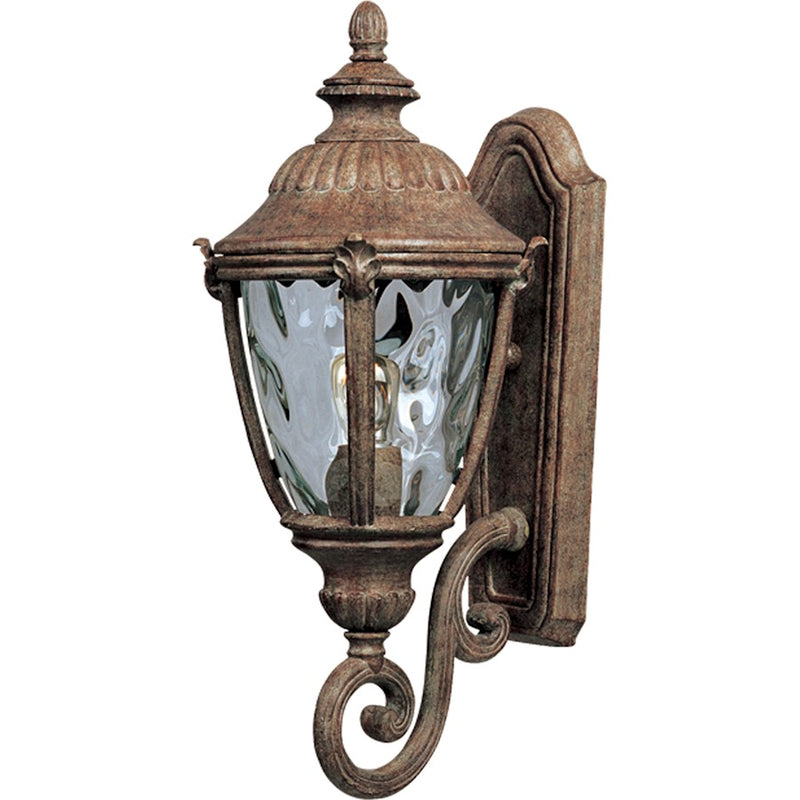Maxim Morrow Bay Cast 1-Light Outdoor Wall Lantern Earth Tone-3184WGET