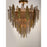 Maxim Lighting Majestic 10-Light Flush Mount, Gold Leaf